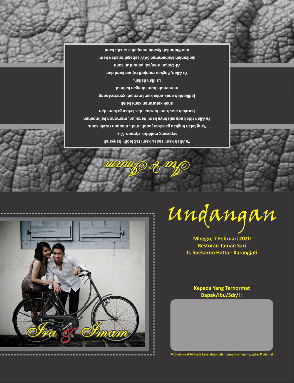UND004 Undangan